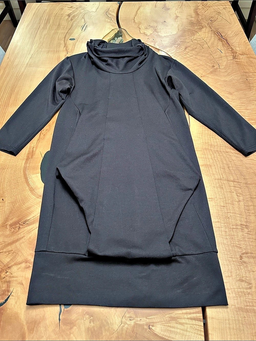 Maggie London Black Long Sleeve Dress Size Small
